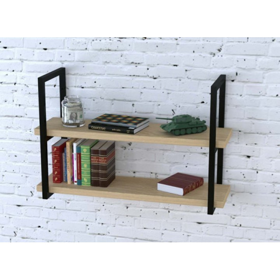 Полиця PL-2-32 Loft Design Дуб Борас 112 см Полиця PL-2-32 Loft Design Дуб Борас 112 см