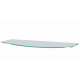 Поличка скляна радіусна навісна Commus PL6 RC (180х440х6мм) Поличка скляна радіусна навісна Commus PL6 RC (180х440х6мм)