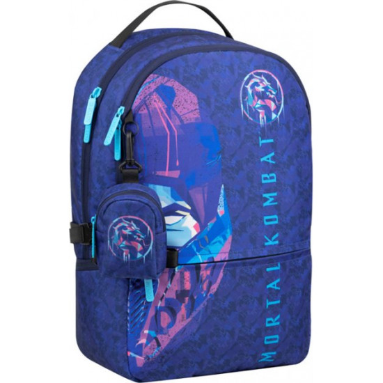 Рюкзак подростковый Kite 43.5х29.5х17 см 21 л Mortal Kombat (MK22-2569L) Рюкзак подростковый Kite 43.5х29.5х17 см 21 л Mortal Kombat (MK22-2569L)