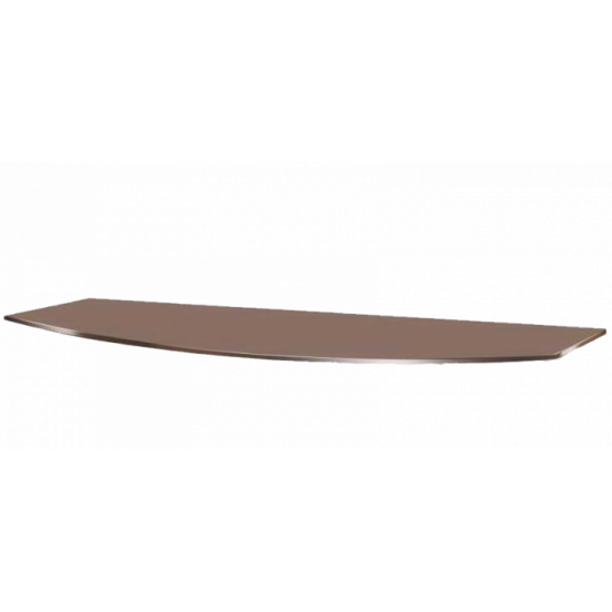 Полочка стекло настенная радиусная Commus PL6 RB (180х440х6мм) Полочка стекло настенная радиусная Commus PL6 RB (180х440х6мм)