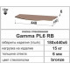 Полочка стекло настенная радиусная Commus PL6 RB (180х440х6мм) Полочка стекло настенная радиусная Commus PL6 RB (180х440х6мм)