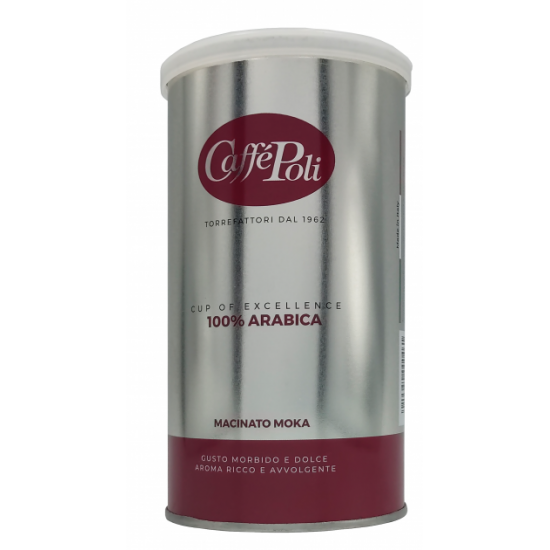 Кава мелена Caffe Poli 100% Арабіка 250 г (8019650000461) Кава мелена Caffe Poli 100% Арабіка 250 г (8019650000461)