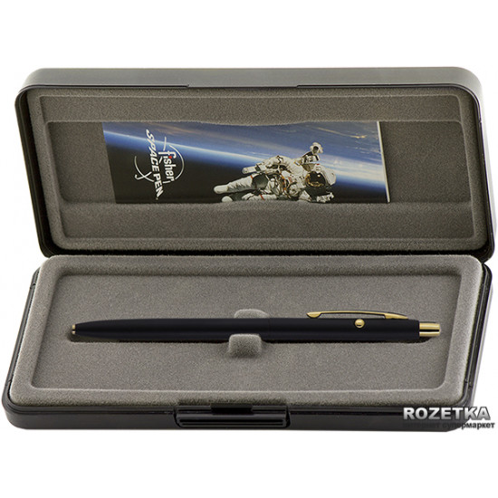 Ручка шариковая Fisher Space Pen Шаттл Черная 0.7 мм Черный корпус (747609834444) Ручка шариковая Fisher Space Pen Шаттл Черная 0.7 мм Черный корпус (747609834444)