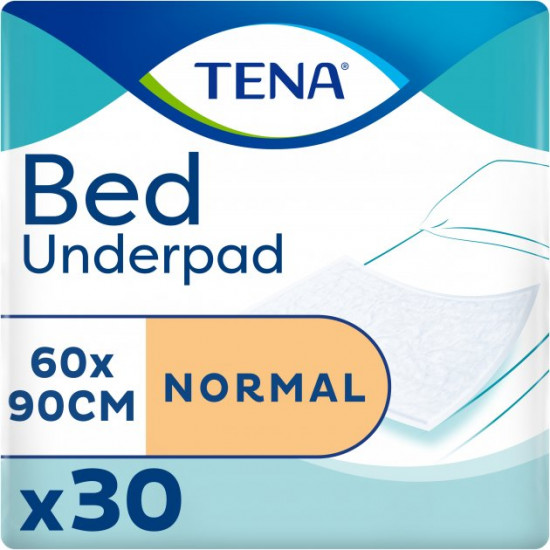 Одноразові пелюшки, що вбирають Tena Bed Normal 60x90 30 шт (7322540529319) Одноразові пелюшки, що вбирають Tena Bed Normal 60x90 30 шт (7322540529319)