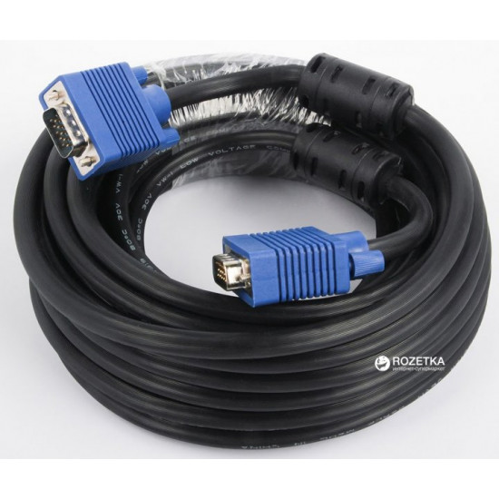 Кабель Ultra VGA Plug - VGA Plug 10 м (UC616-1000) Кабель Ultra VGA Plug - VGA Plug 10 м (UC616-1000)