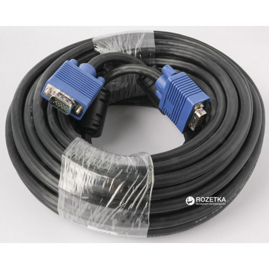 Кабель Ultra VGA Plug - VGA Plug 15 м (UC616-1500) Кабель Ultra VGA Plug - VGA Plug 15 м (UC616-1500)