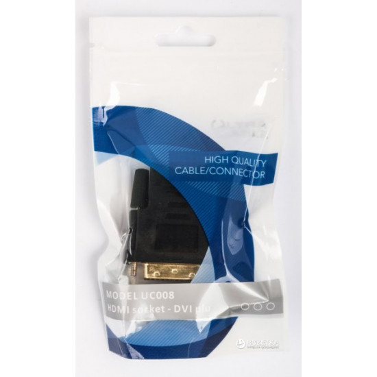 Перехідник Ultra DVI-D - HDMI A Socket (UC008) Перехідник Ultra DVI-D - HDMI A Socket (UC008)