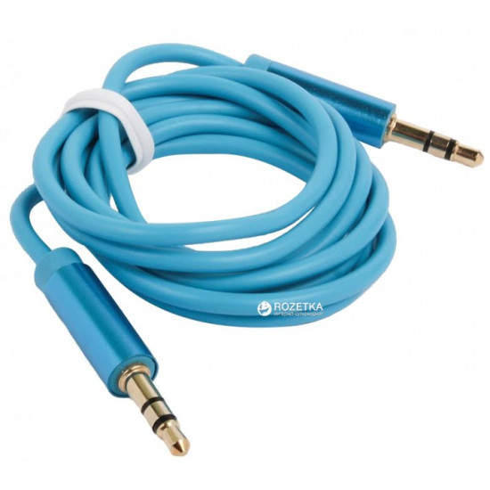 Кабель Ultra 3.5 мм - 3.5 мм 1 м Blue (UC73-0100 blue) Кабель Ultra 3.5 мм - 3.5 мм 1 м Blue (UC73-0100 blue)