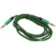 Кабель Ultra 3.5 мм - 3.5 мм 1 м Green (UC74-0100 green) Кабель Ultra 3.5 мм - 3.5 мм 1 м Green (UC74-0100 green)