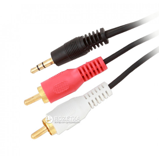 Кабель Ultra 3.5 мм - 2 х RCA 1.5 м (UC75-0150) Кабель Ultra 3.5 мм - 2 х RCA 1.5 м (UC75-0150)