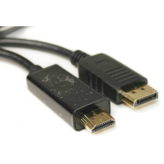 Кабель PowerPlant DisplayPort - HDMI v1.4 1.8 м (KD00AS1278) Кабель PowerPlant DisplayPort - HDMI v1.4 1.8 м (KD00AS1278)