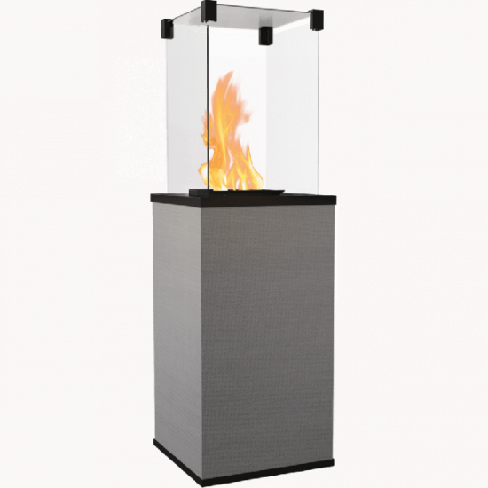 Газовий обігрівач Kratki PATIO MINI керамограніт FILO GHISA - ручне управління Газовий обігрівач Kratki PATIO MINI керамограніт FILO GHISA - ручне управління