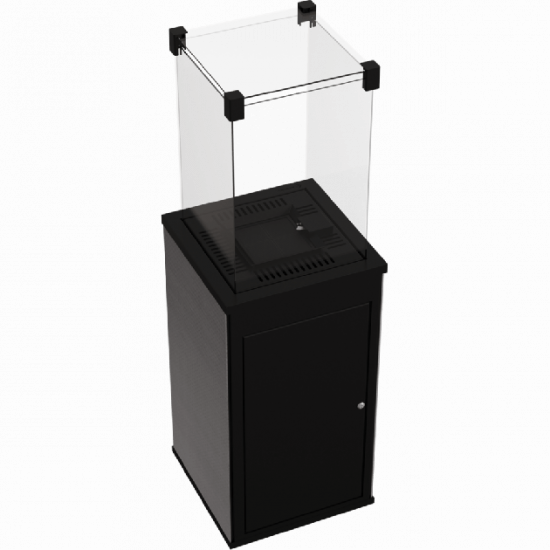 Газовий обігрівач Kratki PATIO MINI керамограніт FILO GHISA - ручне управління Газовий обігрівач Kratki PATIO MINI керамограніт FILO GHISA - ручне управління