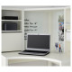 Комп'ютерний стіл IKEA MICKE кутовий білий 502.507.13 Комп'ютерний стіл IKEA MICKE кутовий білий 502.507.13