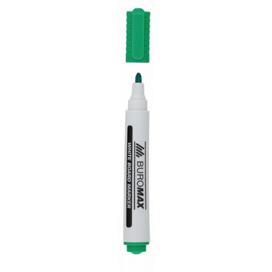 Маркер для сухостираемых досок Buromax BM.8800-04 зеленый Маркер для сухостираемых досок Buromax BM.8800-04 зеленый