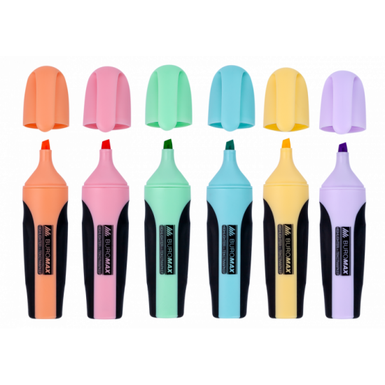 Набор текст-маркеров Buromax Pastel 6 шт (BM.8905-96) Набор текст-маркеров Buromax Pastel 6 шт (BM.8905-96)