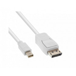 Кабель монітора-сигнальний InLine DisplayPort-mini M/M 0.5m v1.2 <a href=