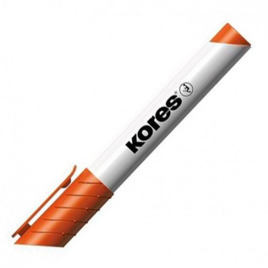 Маркер Kores для белых досок 1-3 мм оранжевый (K20834) Маркер Kores для белых досок 1-3 мм оранжевый (K20834)