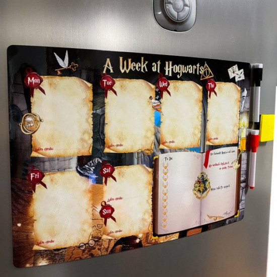 Магнитный Планер на неделю Гарри Поттер A Week at Hogwarts LifeFLUX А3 Магнитный Планер на неделю Гарри Поттер A Week at Hogwarts LifeFLUX А3