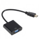 Перехідник U&P HDMI - VGA/Audio 0.2 м Black (CC-HTVA-BK) Перехідник U&P HDMI - VGA/Audio 0.2 м Black (CC-HTVA-BK)