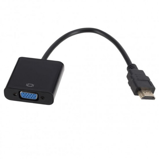 Перехідник U&P HDMI - VGA/Audio 0.2 м Black (CC-HTVA-BK) Перехідник U&P HDMI - VGA/Audio 0.2 м Black (CC-HTVA-BK)