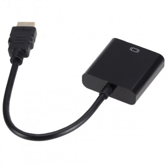 Перехідник U&P HDMI - VGA/Audio 0.2 м Black (CC-HTVA-BK) Перехідник U&P HDMI - VGA/Audio 0.2 м Black (CC-HTVA-BK)