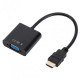 Перехідник U&P HDMI - VGA/Audio 0.2 м Black (CC-HTVA-BK) Перехідник U&P HDMI - VGA/Audio 0.2 м Black (CC-HTVA-BK)