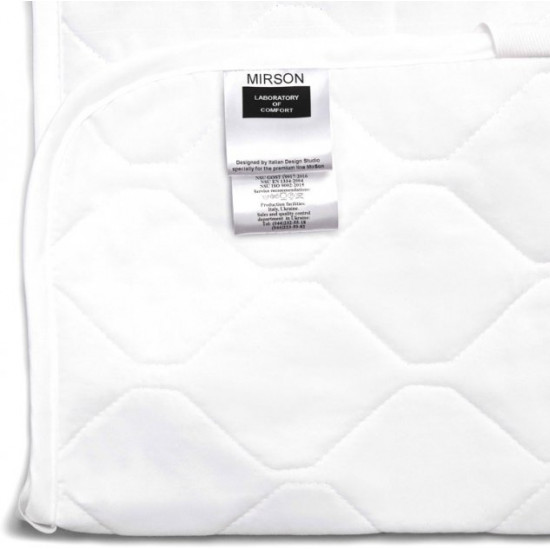 Наматрацник MirSon Natural Line Стандарт Tencel Aloe Vera 982 180x200 (2200000839879) Наматрацник MirSon Natural Line Стандарт Tencel Aloe Vera 982 180x200 (2200000839879)