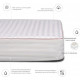 Наматрацник бавовняний MirSon DeLuxe Cotton 270 200x220 (2200000340726) Наматрацник бавовняний MirSon DeLuxe Cotton 270 200x220 (2200000340726)