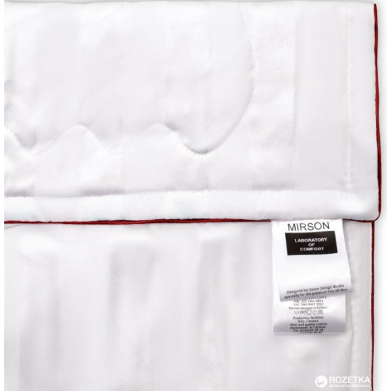 Наматрацник бавовняний MirSon DeLuxe Cotton 270 200x220 (2200000340726) Наматрацник бавовняний MirSon DeLuxe Cotton 270 200x220 (2200000340726)