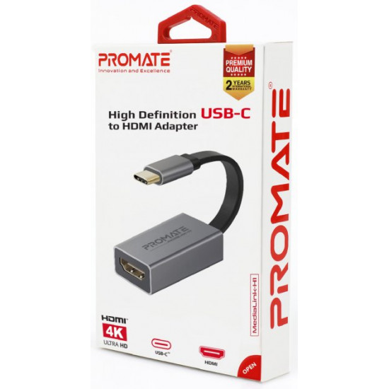 Адаптер Promate MediaLink-H1 Grey Адаптер Promate MediaLink-H1 Grey