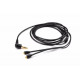 Аудио кабель провод для наушников Shure SE215 SE535 SE425 Аудио кабель провод для наушников Shure SE215 SE535 SE425