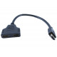 HDMI на 2 HDMI спліттер Kuyia, розгалужувач, комутатор (110956) HDMI на 2 HDMI спліттер Kuyia, розгалужувач, комутатор (110956)