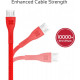 Кабель Promate PowerBeam-M USB-microUSB 1.2 м Red (powerbeam-m.red) Кабель Promate PowerBeam-M USB-microUSB 1.2 м Red (powerbeam-m.red)