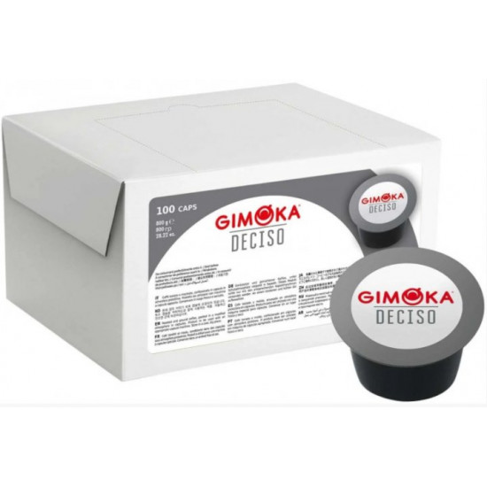 Кава в капсулах Gimoka Deciso для систем Lavazza BLUE 100 шт Кава в капсулах Gimoka Deciso для систем Lavazza BLUE 100 шт