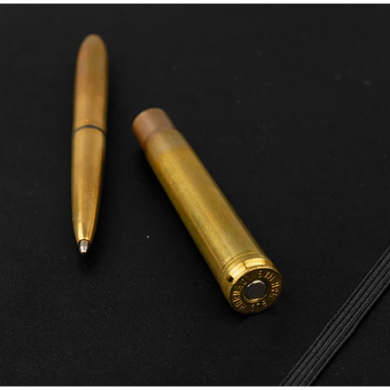 Кулькова ручка Fisher Space Pen Bullet Калібр .375 латунь Кулькова ручка Fisher Space Pen Bullet Калібр .375 латунь