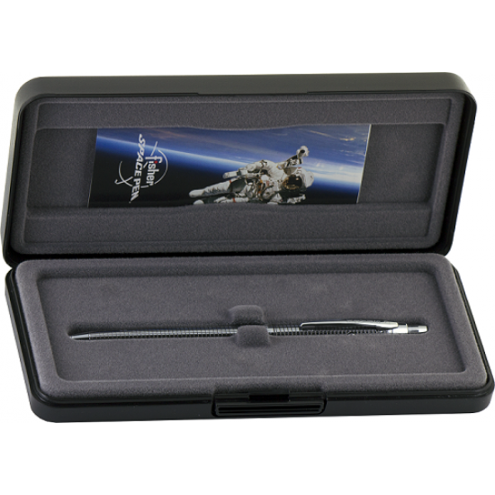 Автоматична кулькова ручка Fisher Space Pen Shuttle Grid Design срібляста Автоматична кулькова ручка Fisher Space Pen Shuttle Grid Design срібляста