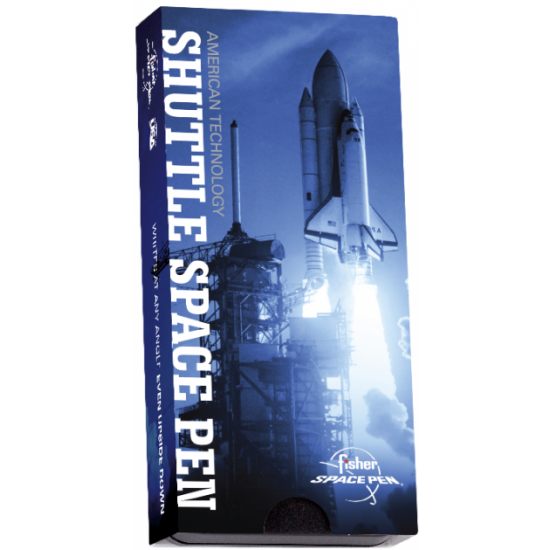 Автоматична кулькова ручка Fisher Space Pen Shuttle Grid Design срібляста Автоматична кулькова ручка Fisher Space Pen Shuttle Grid Design срібляста