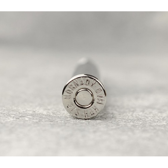 Кулькова ручка Fisher Space Pen Bullet Калібр .375 срібляста Кулькова ручка Fisher Space Pen Bullet Калібр .375 срібляста