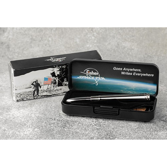 Кулькова ручка Fisher Space Pen Bullet Калібр .375 срібляста Кулькова ручка Fisher Space Pen Bullet Калібр .375 срібляста