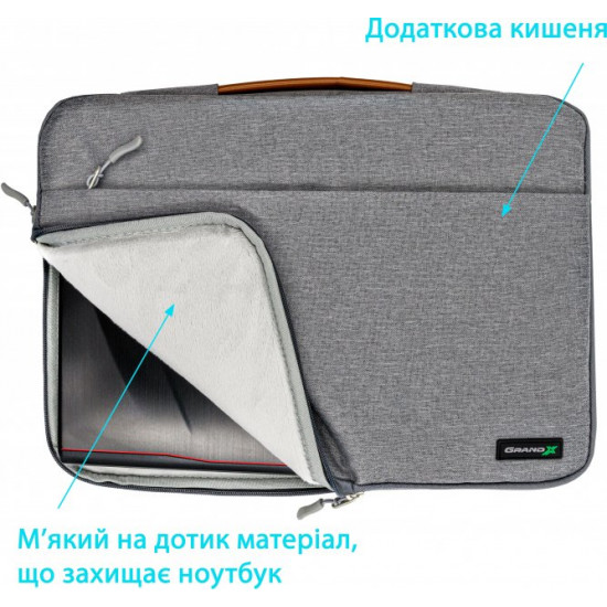 Чохол для ноутбука Grand-X SLX-14G 14