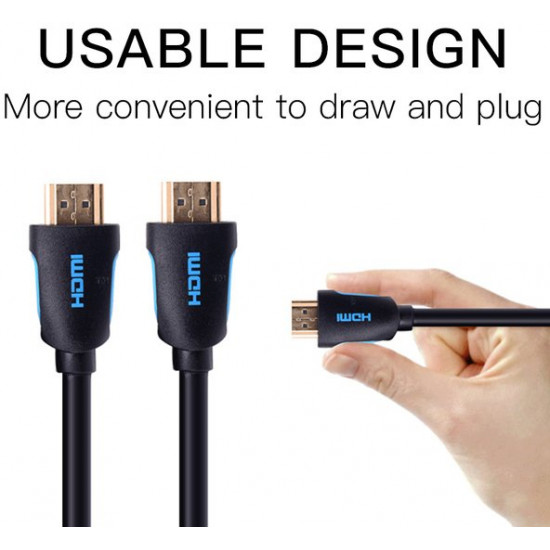 Кабель Vention HDMI-HDMI v1.4 5 м Black (VAA-M02-B500)