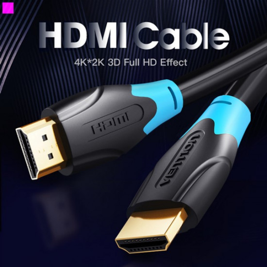 Кабель Vention HDMI-HDMI, 1.5 м v2.0 (AACBG) (43387648) Кабель Vention HDMI-HDMI, 1.5 м v2.0 (AACBG) (43387648)