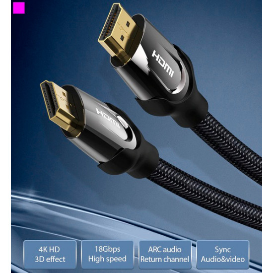 Кабель Vention HDMI-HDMI, 2 м v2.0 (VAA-B05-B200) (43387920) Кабель Vention HDMI-HDMI, 2 м v2.0 (VAA-B05-B200) (43387920)