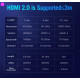 Кабель Vention HDMI-HDMI, 1.5 м v2.0 (AACBG) (43387648) Кабель Vention HDMI-HDMI, 1.5 м v2.0 (AACBG) (43387648)