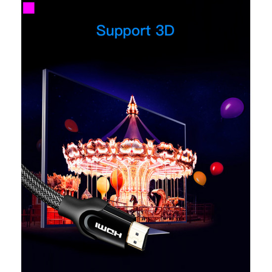 Кабель Vention HDMI-HDMI, 2 м v2.0 (VAA-B05-B200) (43387920) Кабель Vention HDMI-HDMI, 2 м v2.0 (VAA-B05-B200) (43387920)