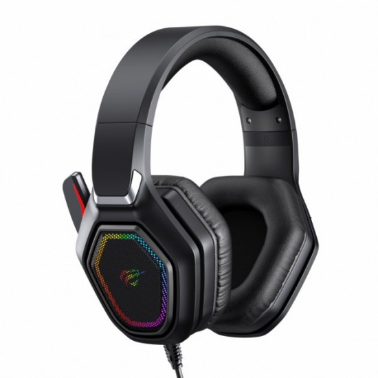 Игровые наушники HAVIT HV-H659d GAMING с микрофоном и подсветкой Игровые наушники HAVIT HV-H659d GAMING с микрофоном и подсветкой