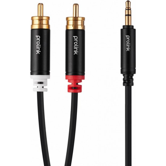 ProLink 3.5 мм Stereo Plug - 2xRCA Plugs 1.5 м (HMM103-0150)