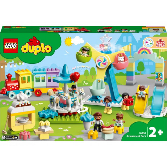 Конструктор LEGO DUPLO Парк розваг 95 деталей (10956) Конструктор LEGO DUPLO Парк розваг 95 деталей (10956)