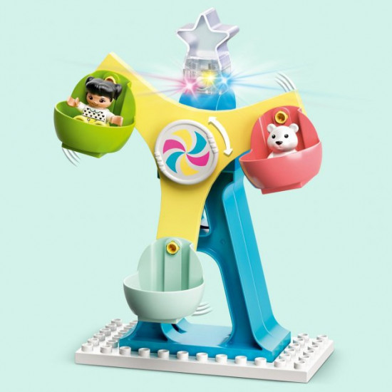 Конструктор LEGO DUPLO Парк розваг 95 деталей (10956) Конструктор LEGO DUPLO Парк розваг 95 деталей (10956)